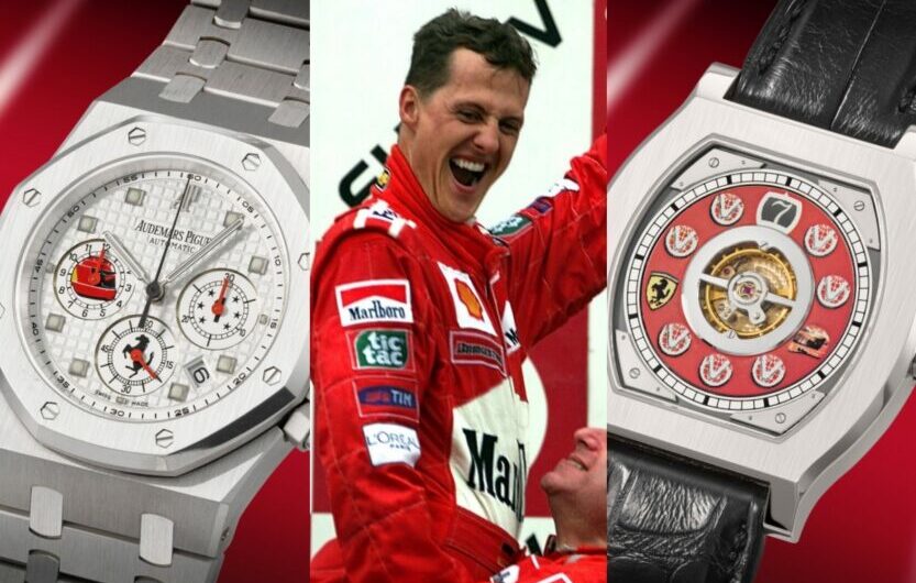 Christie’s met en vente la collection de montres de luxe de Michael Schumacher à un prix faramineux