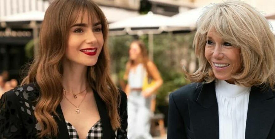 Emily In Paris : Les coulisses du tournage avec Brigitte Macron racontées par Lily Collins !