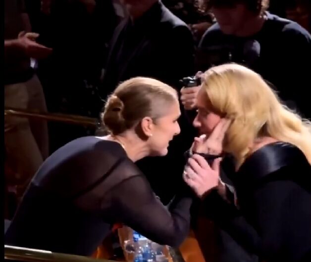 Un moment rare et émouvant : Quand Céline Dion retrouve Adele en plein concert (vidéo)