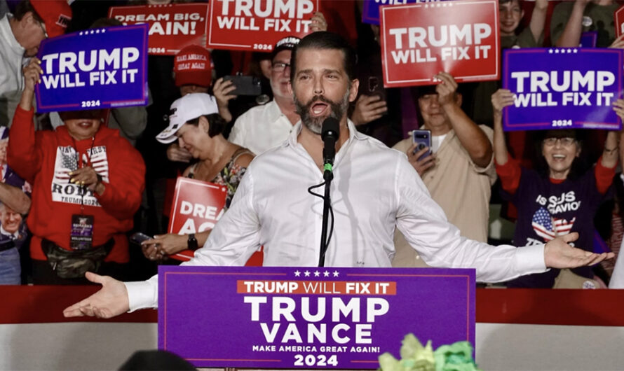 Cancer de Joe Biden : le fils de Donald Trump suscite l’indignation avec un message scandaleux