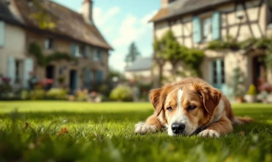 Anthony Delon retourne à Douchy pour sauver sa chienne gravement malade