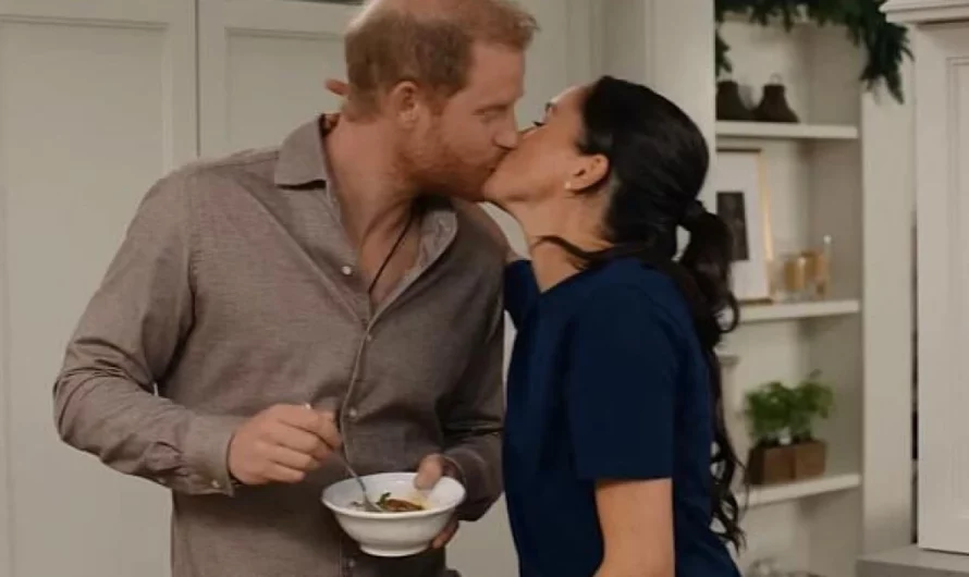 Le baiser passionné de Meghan et Harry fait le buzz