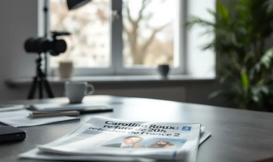 Caroline Roux refuse le 20h de France 2 un choix surprenant et audacieux