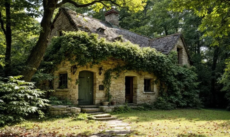 La maison secrète de Louis Bertignac près de Fontainebleau